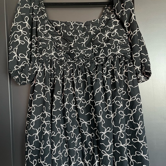 Abercrombie Emerson Poplin Puff Sleeve Mini Dress 🎀 - Picture 6 of 8